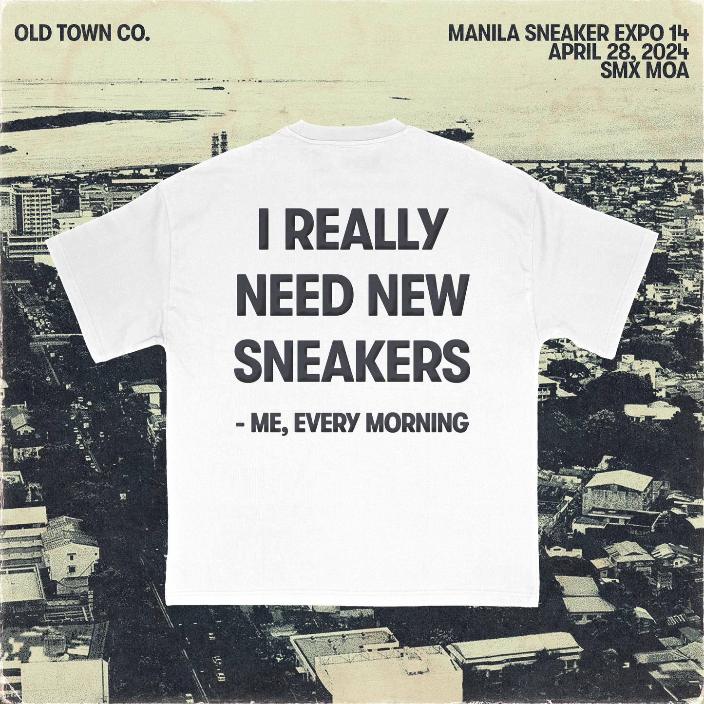 MSE "Need new sneakers" tee